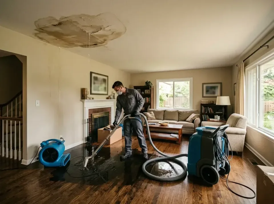 attic-pipe-burst-ceiling-drip-008 — frequently asked questions, Water Damage Restoration & Carpet Care in Mount Carmel, TN